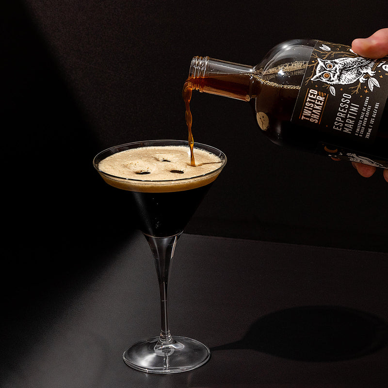 Twisted Shaker Espresso Martini Pre Batched Cocktail 200mL